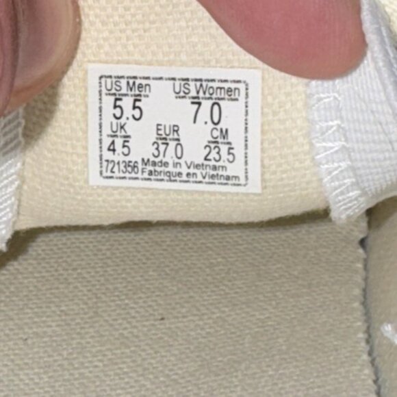 VANS Classic Slip-On Checkerboard Womens Athletic Skate Shoes Size 7 Multi Color - Picture 8 of 8